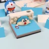 Omoshiro Block 3D Notepad Cubes Anime Cartoon Dorraemon Note Paper Valentines Day Gift Desk Ornaments Kawaii 2 - Omoshiroi Block UK Store