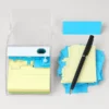 Omoshiroi 3D Memo Pads 164 Sheets Terrace Mini Notepad Paper Cubes Office Accessories Pen Holder Desktop 5 - Omoshiroi Block UK Store