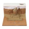 Omoshiroi 3D Note Pad 194Sheets Terracotta Warriors Statue Memo Pad 3D Carving Notepad Back To School - Omoshiroi Block UK Store
