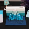 Omoshiroi Block 3D Memo Pads 160 Sheets Alps 3D Paper Model Notepad Cubes Office Stationery Artistic 2 - Omoshiroi Block UK Store