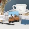 Omoshiroi Block 3D Notepad Cubes Howarts Castle Memo Pad Paper Notes Mini 3D Sticky Notes Bookmarks 2 - Omoshiroi Block UK Store