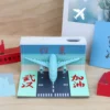 Omoshiroi Block 3D Notepad Mini Aircraft 141Sheets Memo Pad Block Notes Offices Diy Scrapbooking Paper Notes 2 - Omoshiroi Block UK Store