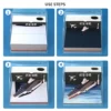 Omoshiroi Block 3D Notepad Mini Airship 3D Memo Pads 170Sheet Note Paper Hand Torn 3D Sticky 1 - Omoshiroi Block UK Store