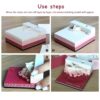Omoshiroi Block 3D Notepad Mini Great Wall 155Sheets 3D Memo Pads Block Notes Diy Scrapbooking Paper 4 - Omoshiroi Block UK Store