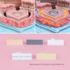 Omoshiroi Block 3D Notepad Mini Love Castle Paper Pad Pink Led 3D Memo Pads Note Paper 4 - Omoshiroi Block UK Store