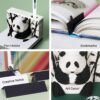 Omoshiroi Block 3D Notepad Mini Panda Paper Model 217Sheets Memo Pads Cute Note Paper Block Notes 1 - Omoshiroi Block UK Store