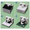 Omoshiroi Block 3D Notepad Mini Panda Paper Model 217Sheets Memo Pads Cute Note Paper Block Notes 4 - Omoshiroi Block UK Store