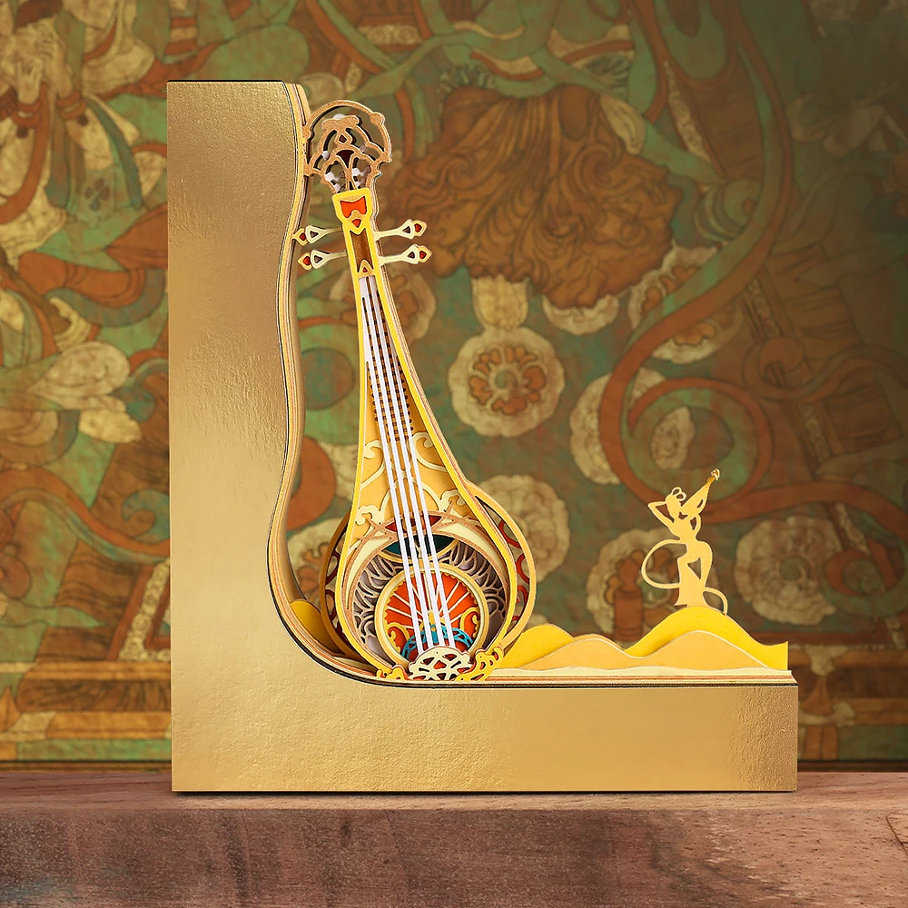 Omoshiroi Block 3D Notepad Mini Pipa Memo Pad Kawaii Note Blocks Diy Scrapbooking 3D Note Paper - Omoshiroi Block UK Store