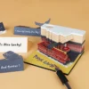 Omoshiroi Block 3D Notepad Mini Train Platform 3D Paper Model 171Sheets Memo Pad Note Block 3D 3 - Omoshiroi Block UK Store