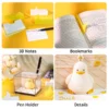 kf A1d74ee1dde064ff9a9c3cbdb4183baccq Omoshiroi Block Paper Notepads 3D Lucky Duck Model Customizable 3D Sticky Pads Crafting Paper Art Miniatures - Omoshiroi Block UK Store