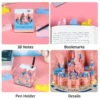 kf S6aaeb211ab49451aaecc4429c9a9758cN Omoshiroi Block 3D Memo Pads Fairy Note Design Castle 255Sheets 3D Notepad Cute Note Paper Office - Omoshiroi Block UK Store
