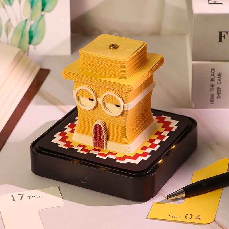 Halloween Special Building Omoshiroi Block 3D Memo Pads - Image 2