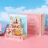 kf Sd6a5beb8f5d048c9ac8bd912e6dbbe32H Omoshiroi Block 3D Notepad Castle Cake 154Sheets Led Memo Pad 3D Paper Notes Cute Sticky Note - Omoshiroi Block UK Store