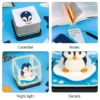 kf Sfe99ee89851c40fea982370304d17a143 Omoshiroi Block 3D Notepad Kawaii Stationery Penguins 3D Memo Pads Paper Art Calendar 3D Note Block - Omoshiroi Block UK Store