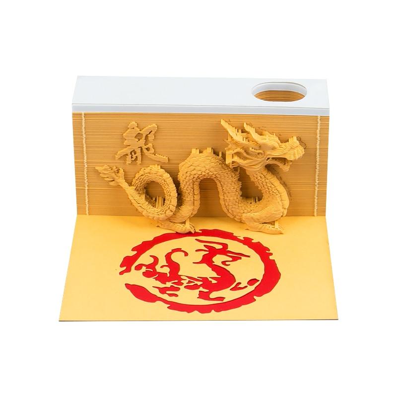 Dragon Omoshiroi Block 3D Memo Pads