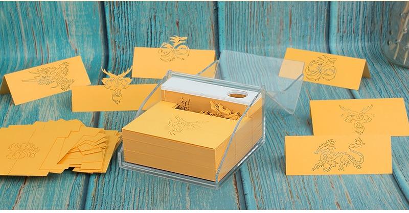 Dragon Omoshiroi Block 3D Memo Pads - Image 12