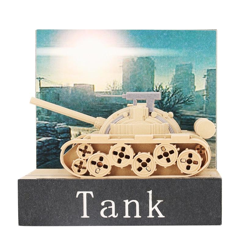 Tank Omoshiroi Block 3D Memo Pads