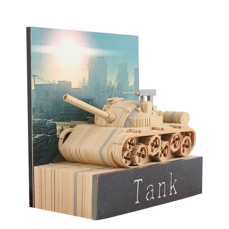 Tank Omoshiroi Block 3D Memo Pads - Image 2