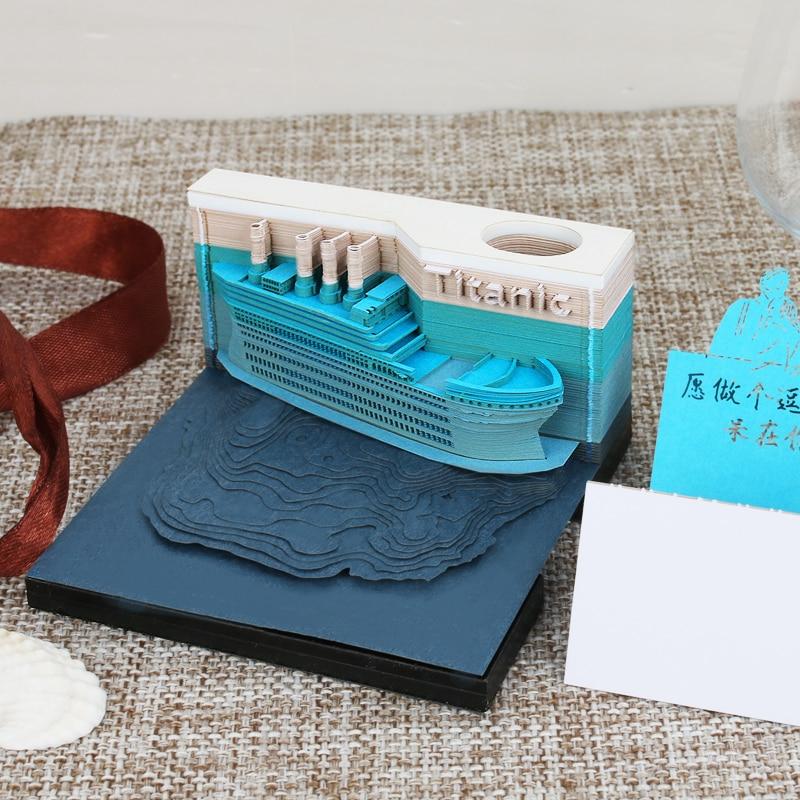 The Titanic Omoshiroi Block 3D Memo Pads - Image 9