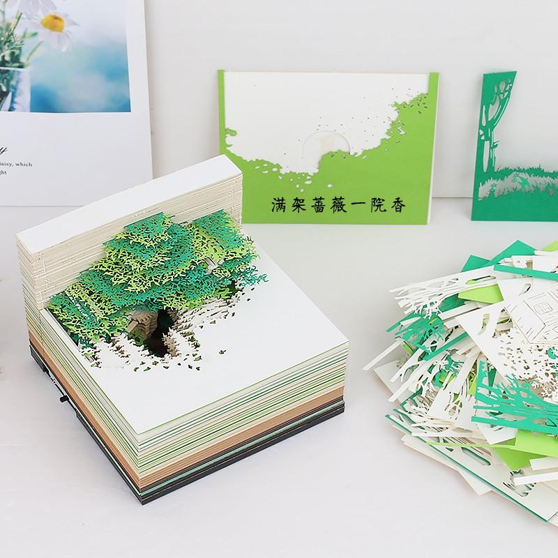 Tree House Omoshiroi Block 3D Memo Pads - Image 11