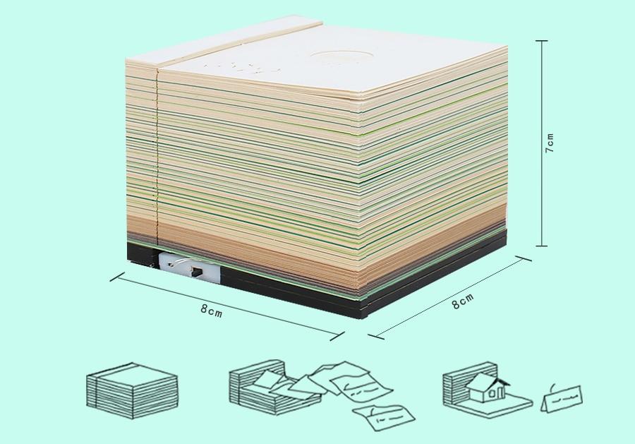 Tree House Omoshiroi Block 3D Memo Pads - Image 8