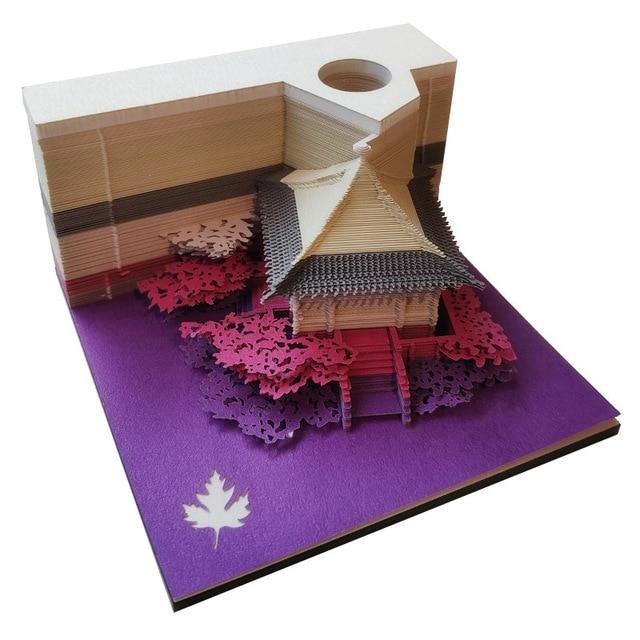 Japanese Architecture Omoshiroi Block 3D Memo Pads - Image 4