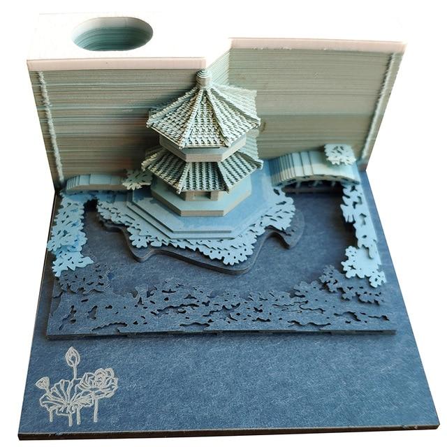 Shimizu Temple Omoshiroi Block 3D Memo Pads - Image 3