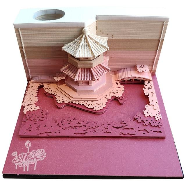 Shimizu Temple Omoshiroi Block 3D Memo Pads - Image 2