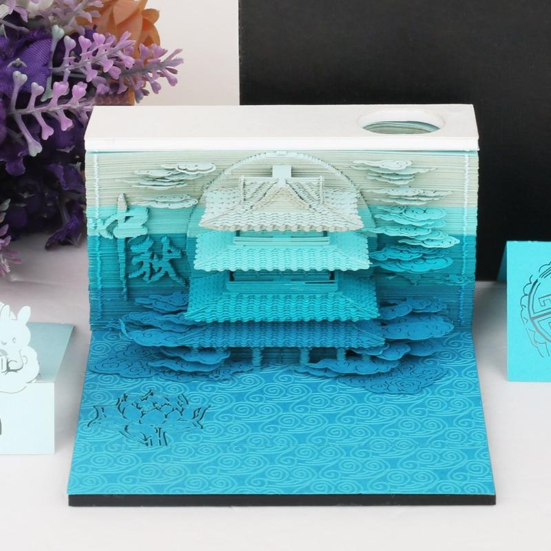 Chinese Dragon Style Omoshiroi Block 3D Memo Pads - Image 2