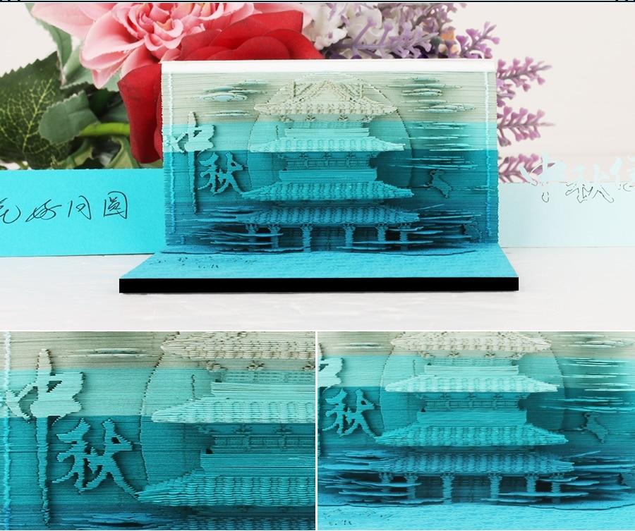 Chinese Dragon Style Omoshiroi Block 3D Memo Pads - Image 5