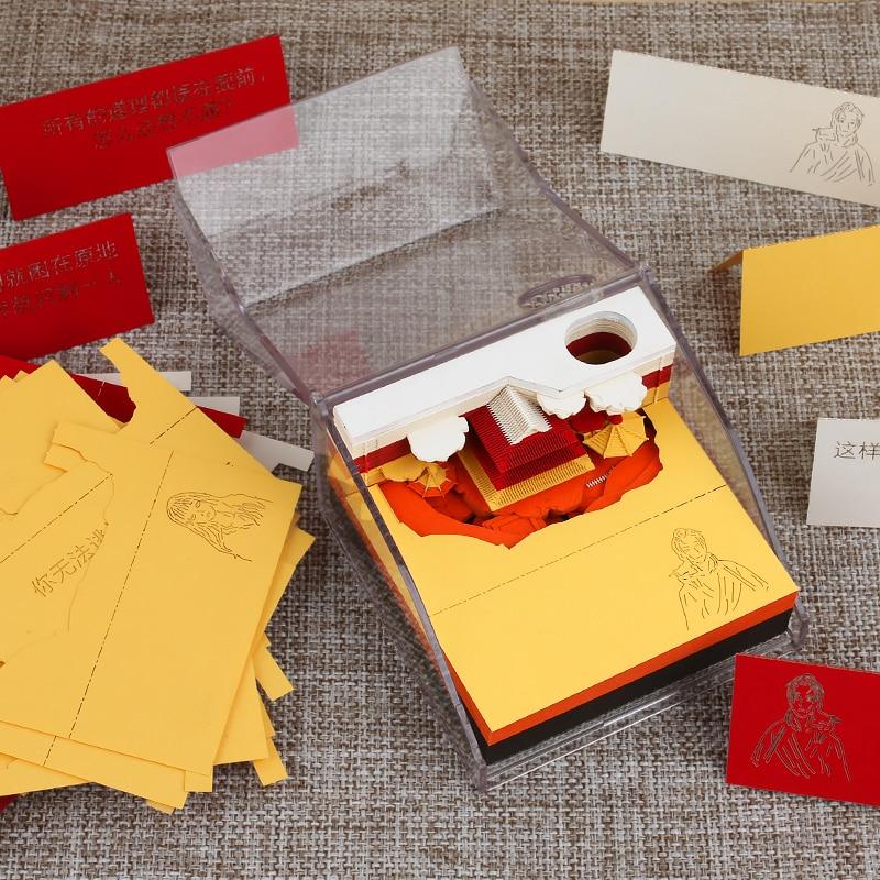 Sky Castle Omoshiroi Block 3D Memo Pads - Image 10