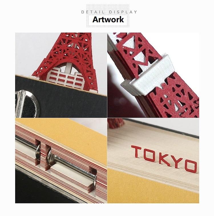 Tokyo Tower Omoshiroi Block 3D Paper Memo Pad - Image 11