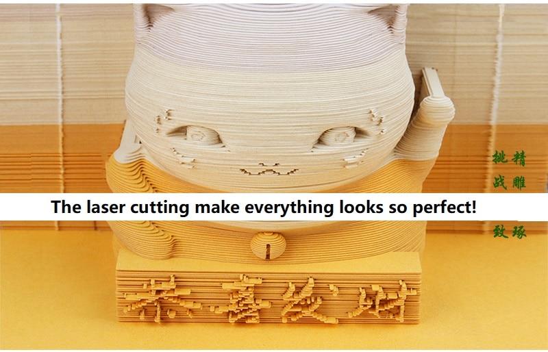 Maneki Neko Fortune Cat Omoshiroi Block 3D Memo Pads - Image 6