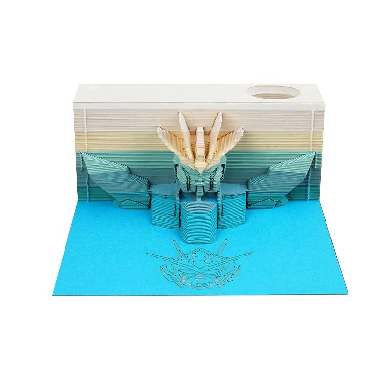 Gundam Transformers Omoshiroi Block 3D Memo Pads