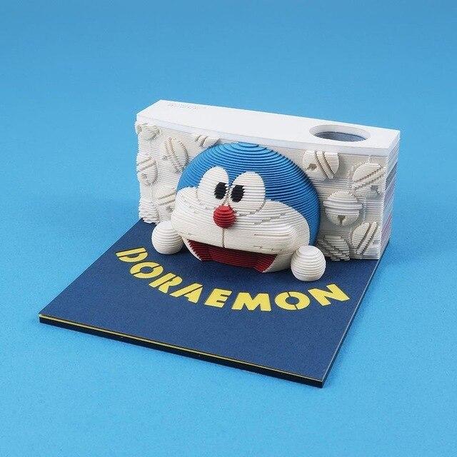 Doraemon Omoshiroi Block 3D Memo Pads - Image 5
