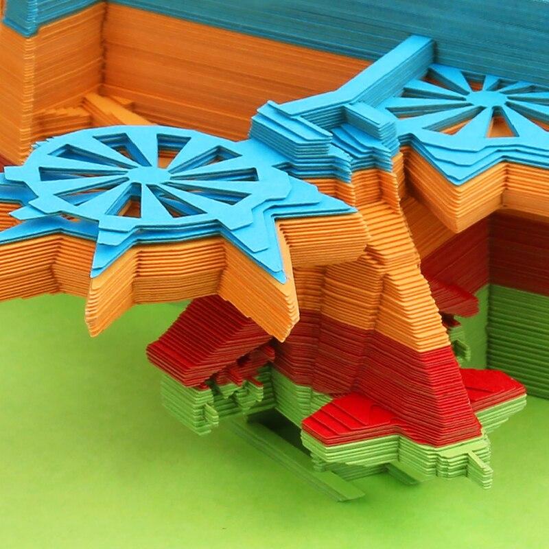 Helicopter Omoshiroi Block 3D Memo Pads - Image 9