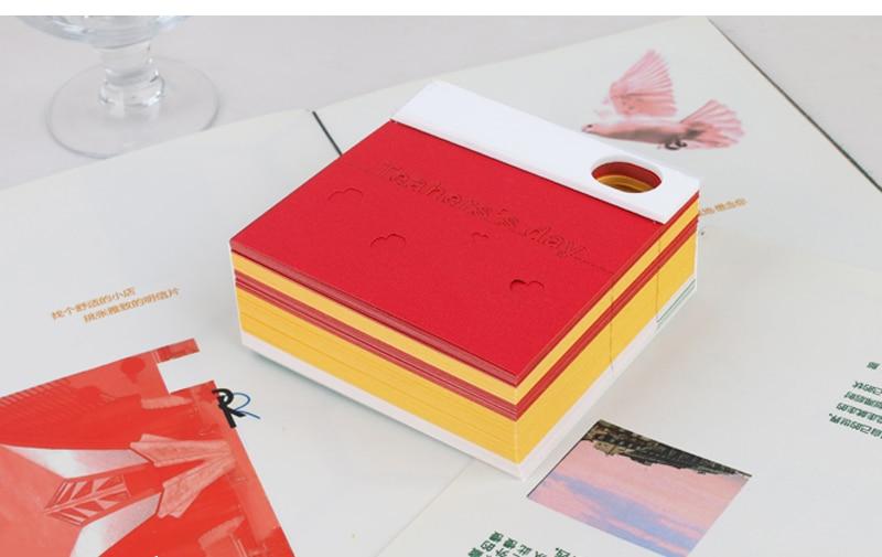 Chinese Building Omoshiroi Block 3D Memo Pads - Image 2