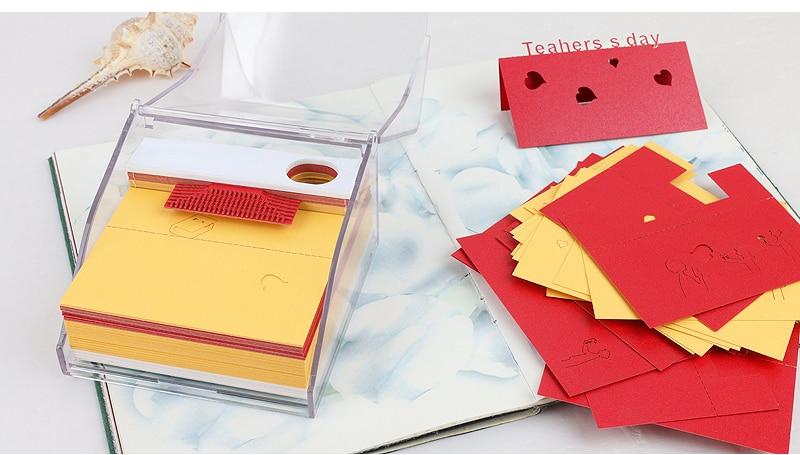 Chinese Building Omoshiroi Block 3D Memo Pads - Image 5