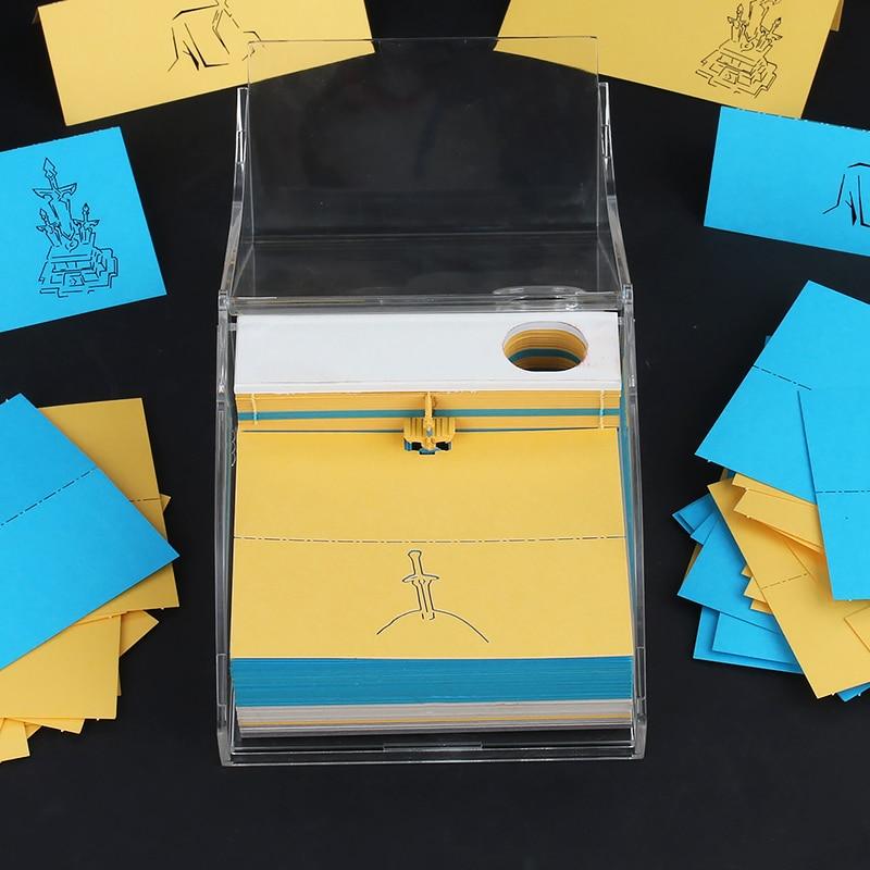 Sword Omoshiroi Block 3D Memo Pads - Image 4