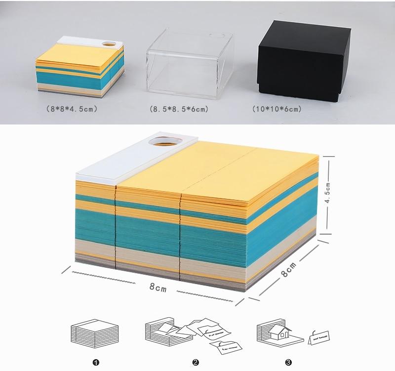 Sword Omoshiroi Block 3D Memo Pads - Image 2