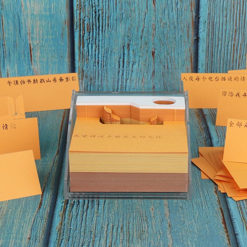 Modern Building Omoshiroi Block 3D Memo Pads - Image 9