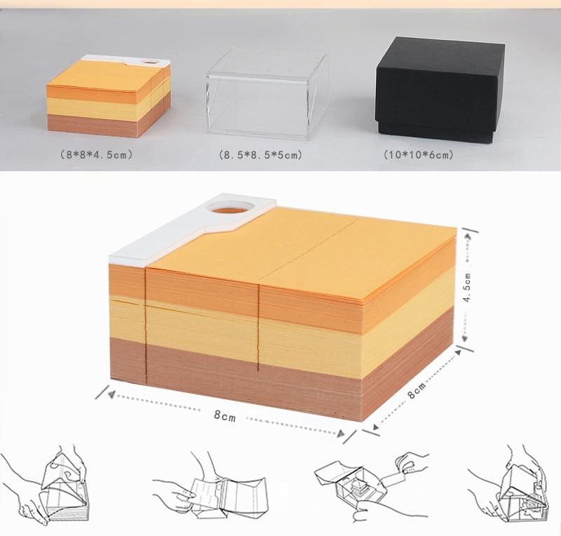 Modern Building Omoshiroi Block 3D Memo Pads - Image 6
