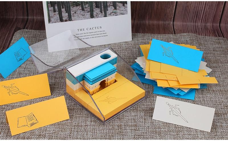 Paris Arc De Triomphe Omoshiroi Block 3D Memo Pads - Image 9