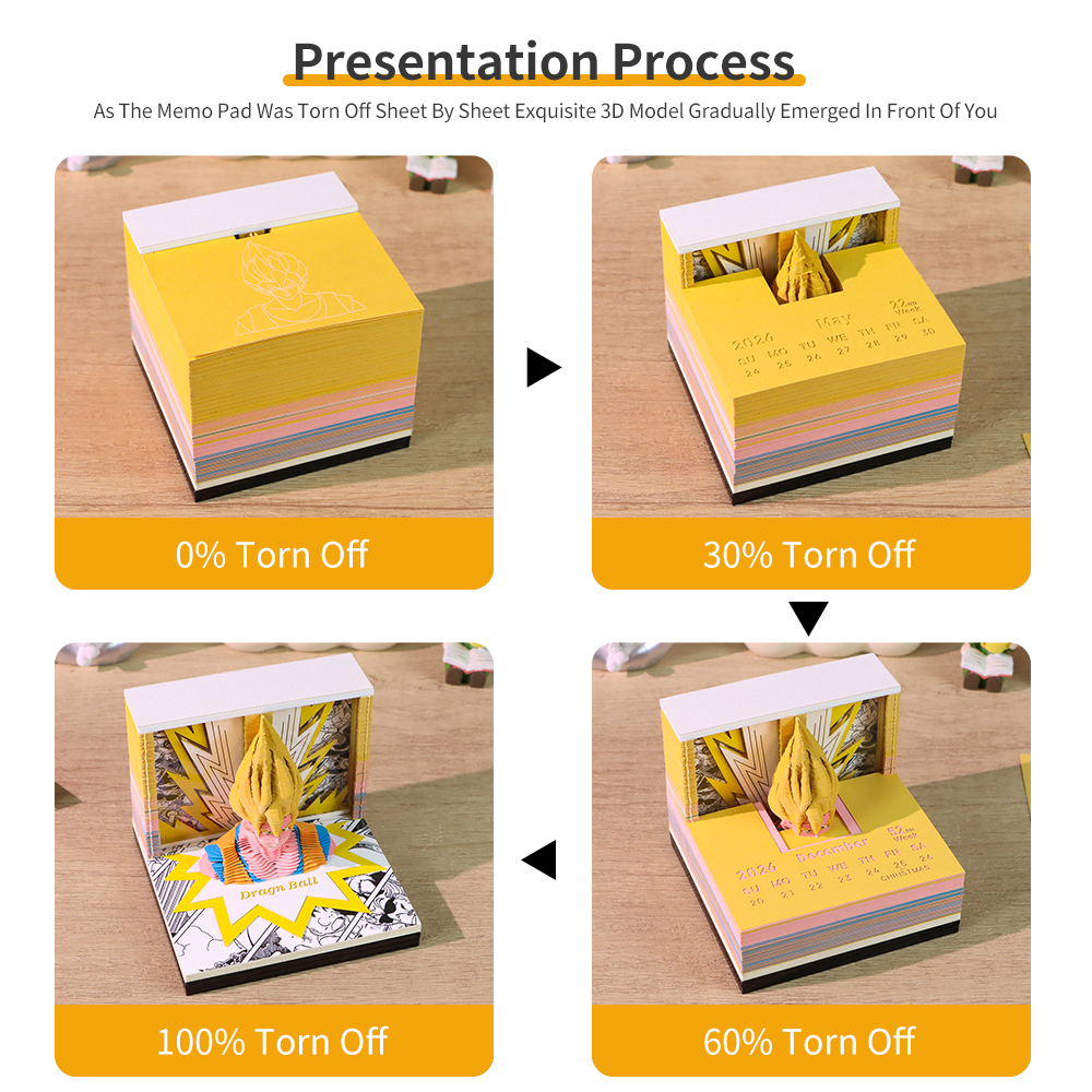 2026 Anime 3D Sticky Notes - Image 11
