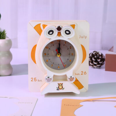 Owl Clock 3 - Omoshiroi Block UK Store